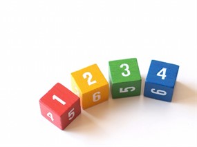 儿童数字方块积木图片